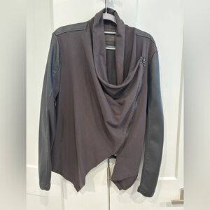 Blank NYC Draped Front Jacket. Size M